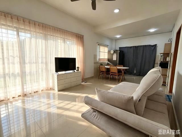 Lake Side Terrace Corner Lot Partly Furnished