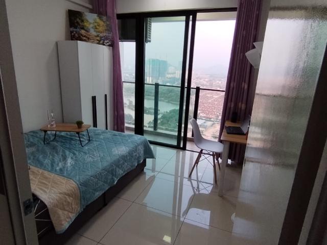 Lakeview Balcony room at Mizumi Residences, Kepong