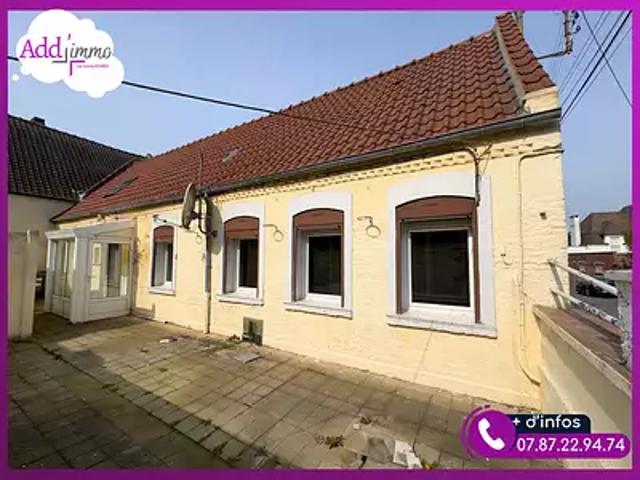 Lallaing 59167 Achat / Vente maison 4 pièces t4