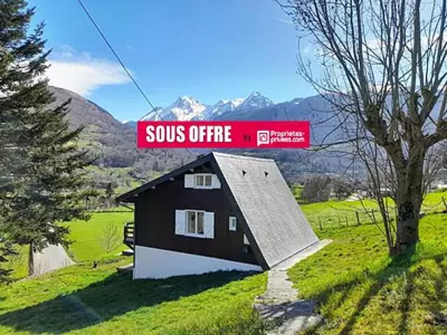 Laruns 64440 Achat / Vente maison 4 pièces t4 jardin terrasse