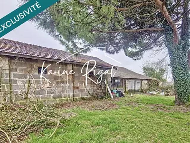 Laruscade 33620 Achat / Vente maison 1 pièce t1 parking