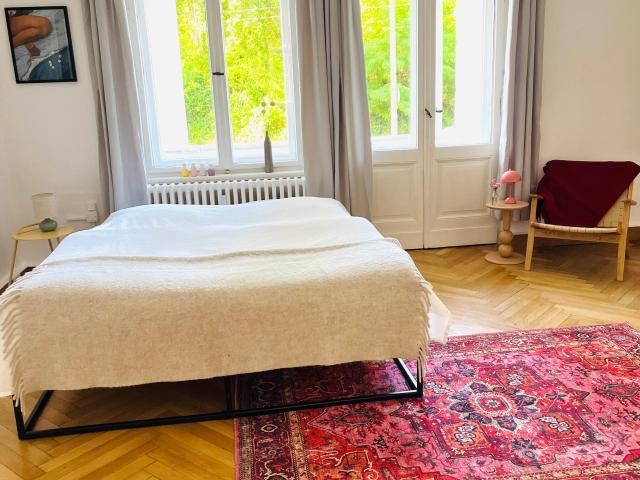 Large furnished flat in the centre with 2 parking spaces