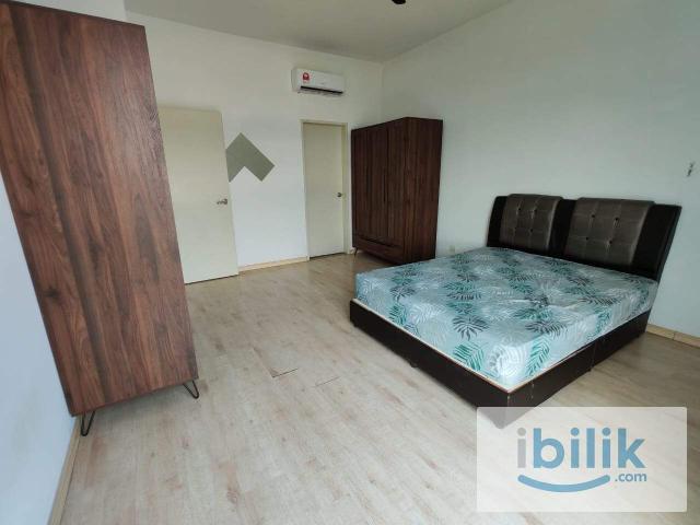 Large Comfortable Fully Furnished Master Room With Attached Bathroom For Rent At Bukit Jalil