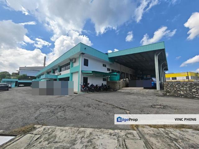 LARGE Detached Factory with OFFICE for Rent @ Alor Gajah Melaka