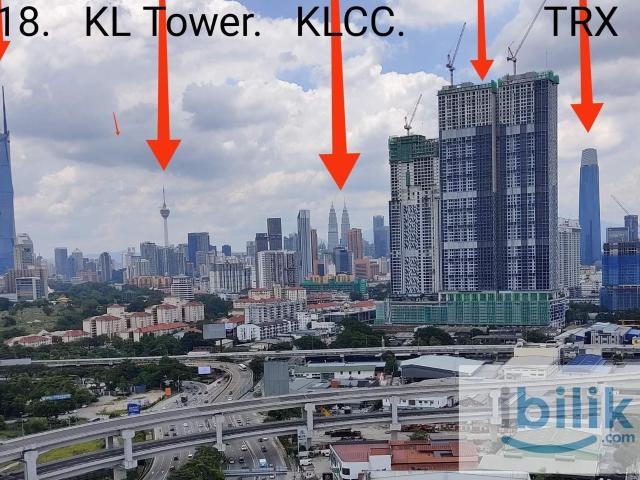 Large Room, Good View at Damai Residence, Near Chan Sow Lin MRT/LRT, Bkt Bintang, TRX, KLCC, Pudu