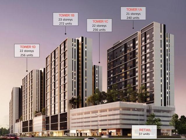 Larkin area new Freehold condo