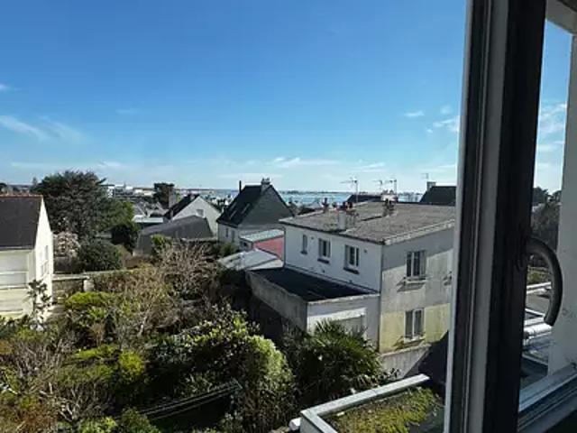 Larmor Plage 56260 Achat / Vente appartement 3 pièces t3 au dernier étage