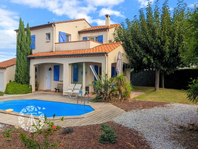 Laroque des Albères Belle villa avec piscine vue sur les A. 122m² Laroque des Albères