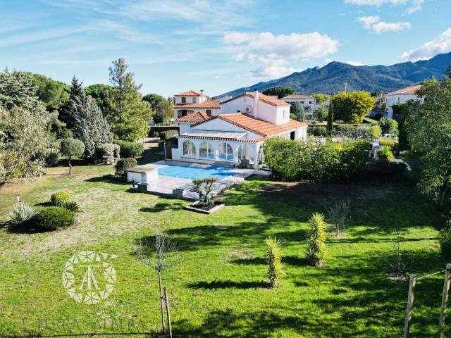 Laroque des Albères Villa d’exception avec piscine et vue sur le Canigou