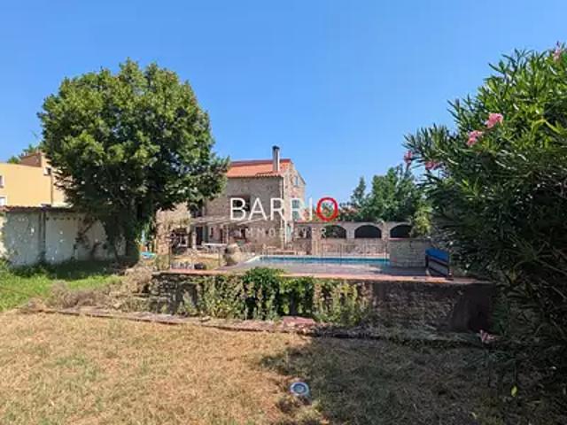 Laroque des Albères 66740 Achat / Vente maison 16 pièces t16 piscine terrasse