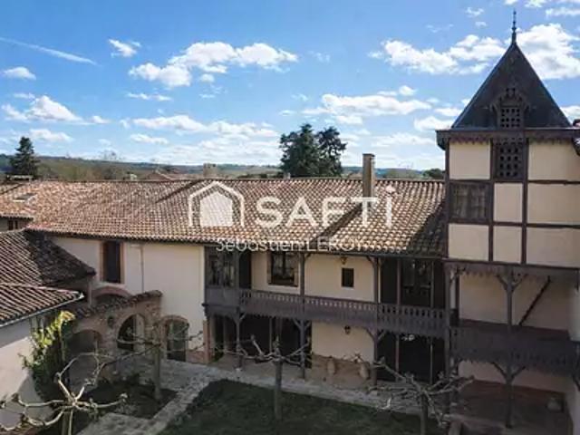 Larrazet 82500 Achat / Vente maison 10 pièces t10 terrasse balcon