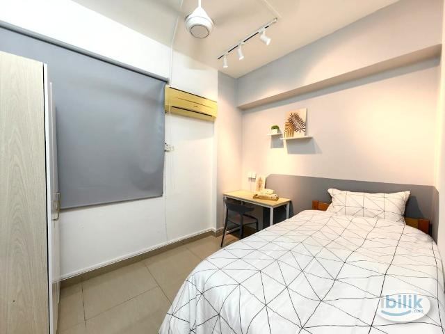 Last full furnish️ single room ️ at kelana d'putera, kelana jaya