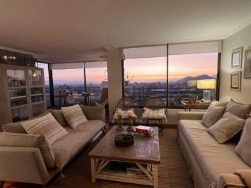 LAS CONDES, DEPARTAMENTO IMPECABLE, LUMINOSO PENTHOUSE LINDA VISTA DESPEJADA SECTOR DOMINGO BONDI/COLON