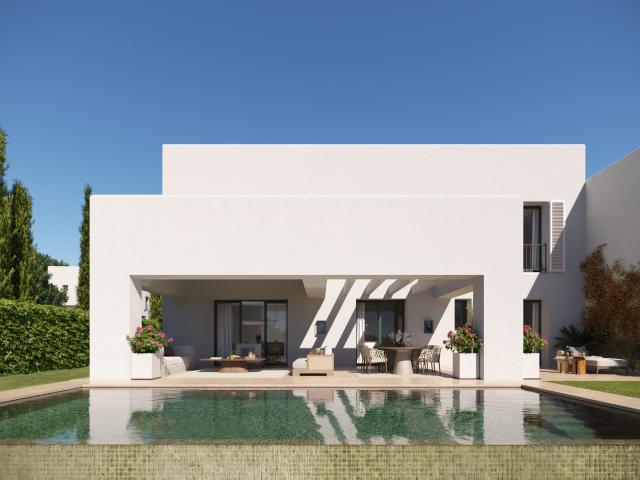 Las Casas Jardín reinterpretan la vivienda mediterránea con. 313m² Sotogrande