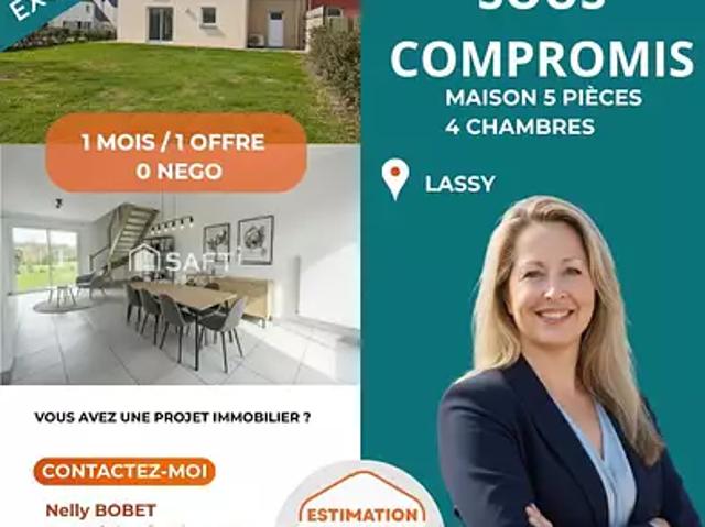 Lassy 35580 Achat / Vente maison 5 pièces t5 parking