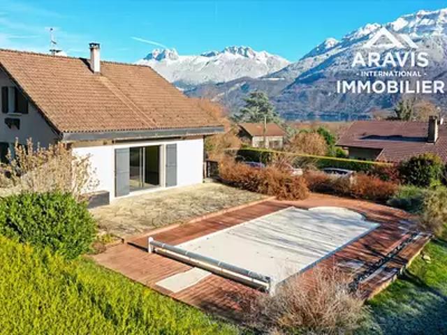 Lathuile 74210 Achat / Vente maison 4 pièces t4 piscine jardin