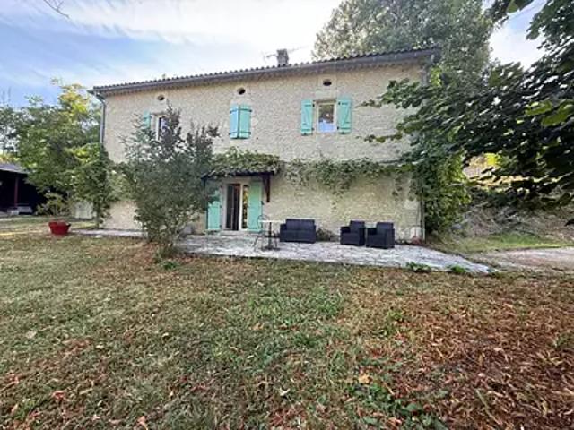 Lauzerte 82110 Achat / Vente maison 5 pièces t5 piscine terrasse