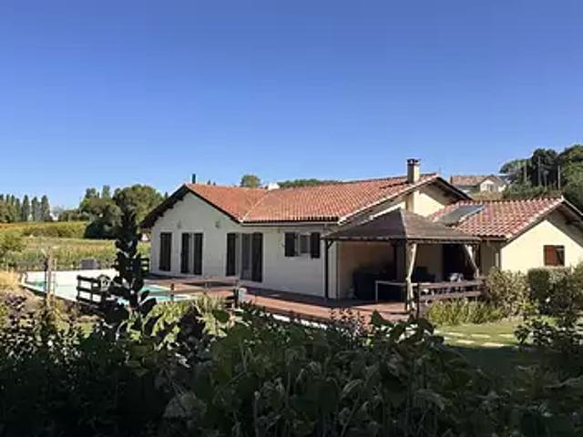 Lauzun 47410 Achat / Vente maison 5 pièces t5 piscine parking