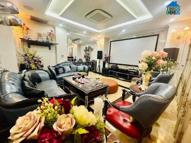 Lâu Đài Dát Vàng Hàng Xóm Hồ Đền Lừ Phố Hoàng Mai 100M X 7t. Gia 19 Tỷ