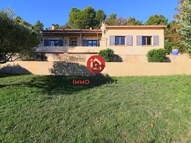 Laudun l'Ardoise 30290 Achat / Vente maison 4 pièces t4 piscine terrasse