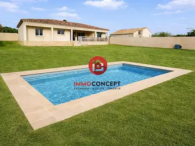 Laudun l'Ardoise 30290 Achat / Vente maison 7 pièces t7 terrasse parking
