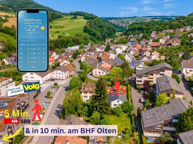 Läufelfingen | gutes Wetter und in 10 Minuten am BHF Olten
