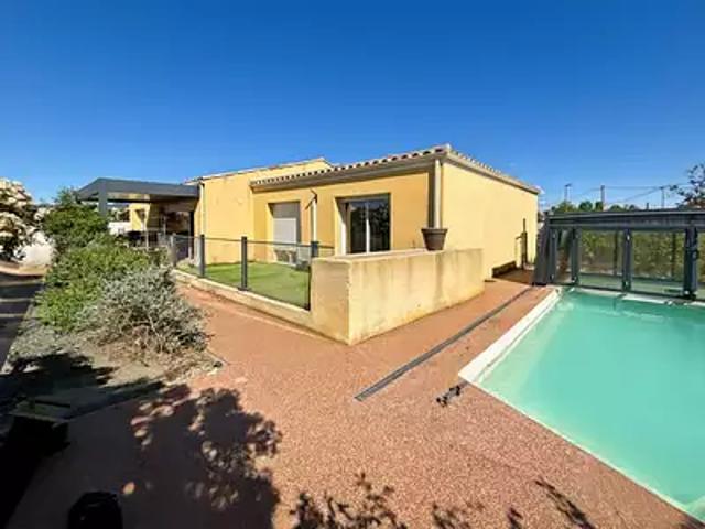 Laurens 34480 Achat / Vente maison 4 pièces t4 piscine jardin
