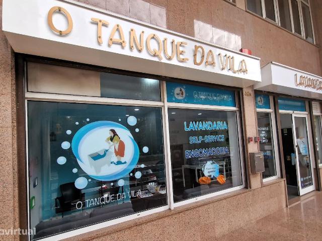 Lavandaria e engomadoria self service para Trespasse em Belas