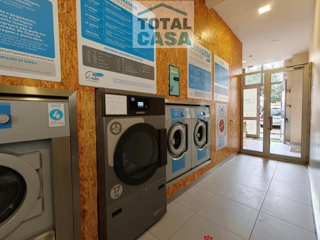 LAVANDARIA SELF SERVICE TOTALMENTE EQUIPADA E EM ATIVIDADE