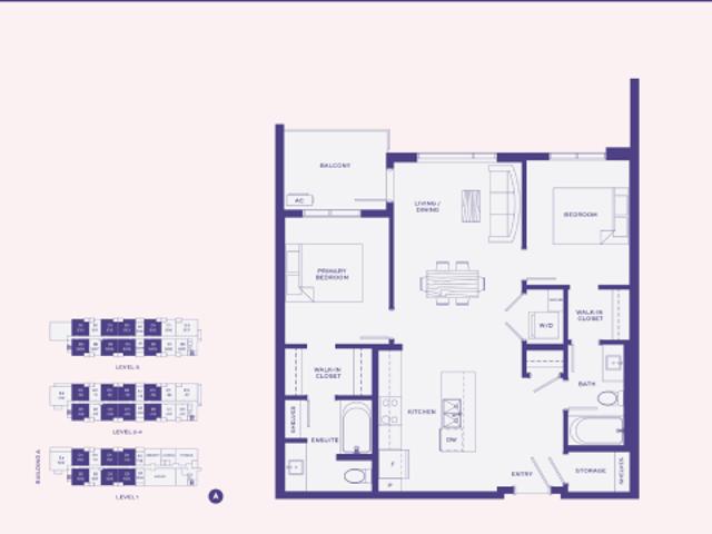 Lavida 2 Bed/2 Bath D1 Building A [object Promise] for Rent