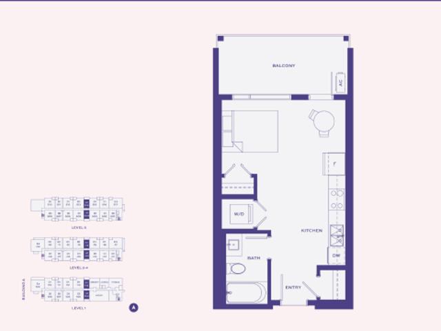 Lavida Studio A1 Building A Apartment for Rent