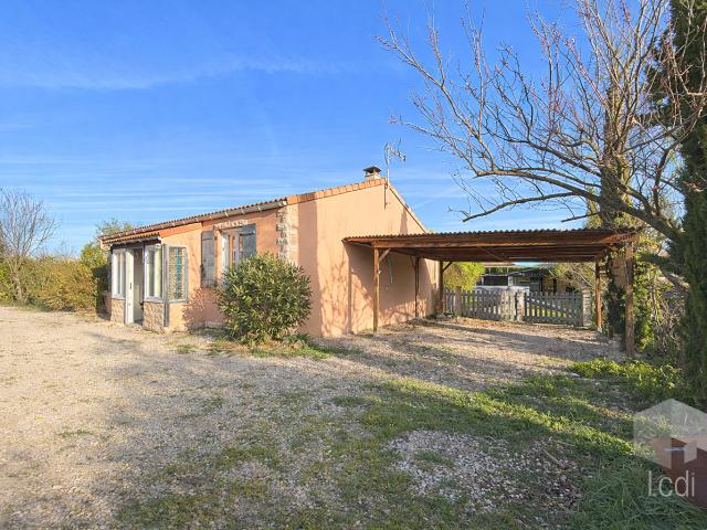 LAVILLEDIEU, maison de 85 m2 de plain pied