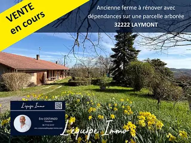 Laymont 32220 Achat / Vente maison 4 pièces t4