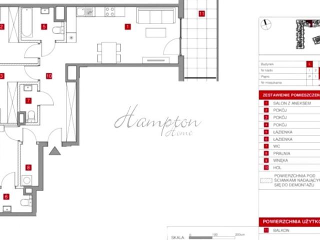 Lazurowa 93,89 m², Warszawa