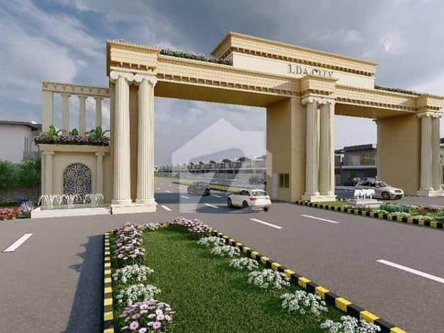LDA CITY 10 Marla C Block Corner Hot Location Possession Plot Near To 150 Feet Road All Dues Clear