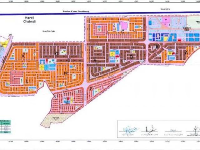 Lda city lahore 5 marla plot on 75 feet road Lahore Ferozepur Road ID 24362