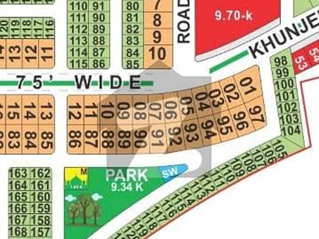 LDA city Lahore A block 10 Marla facing park plot for sale