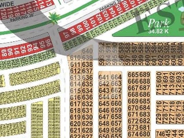 LDA City Lahore Block CC 1kanal Corner Plot available near 150feet road