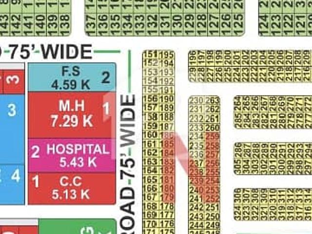 LDA City Lahore Block N 5 Marla Plot Available