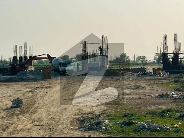 LDA City Lahore Block Q 5 Marla Plot Available on 150feet Pine Avenue Road facing Etihad Town PHS #3