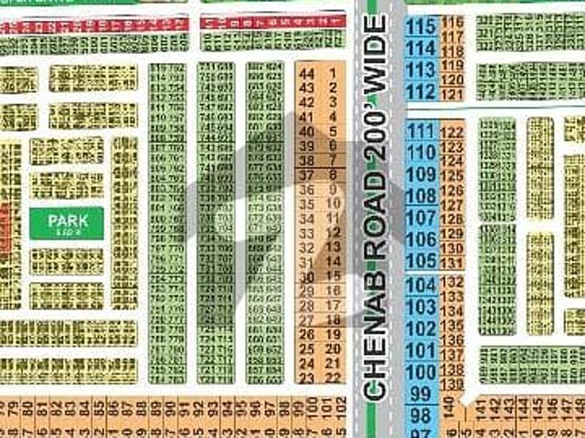 Lda City Lahore G1 Block 1 Kanal Plot Available For Sale 200 Feet Road