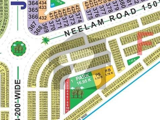 Lda City Lahore Jinnah Sector F Block 5 Marla Plot Available For Sale