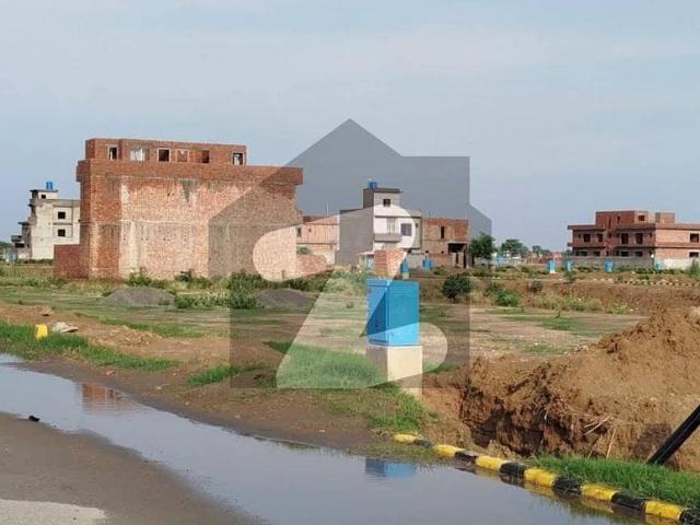 LDA City Premium 10 Marla Corner Plot Ready for Construction Near Chenab Road & Main Commercial