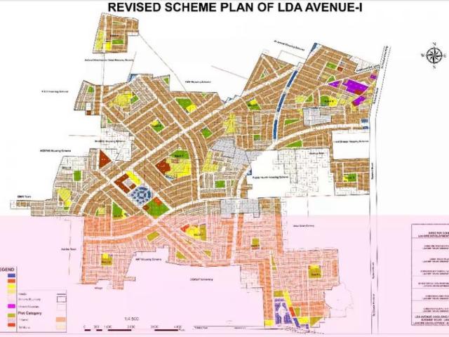 LDA Avenue 1 Main 150 feet Road C block Lahore LDA Avenue ID 16582