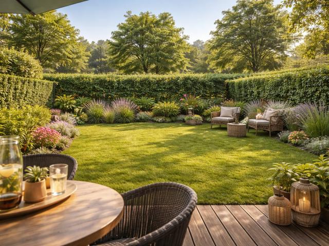 Le 3 pièces lumineux et bien pensé: Avec grand jardin et stationnement ! 3 pièces, 66 m²