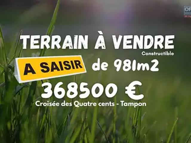 Le Tampon 97430 Achat / Vente terrain