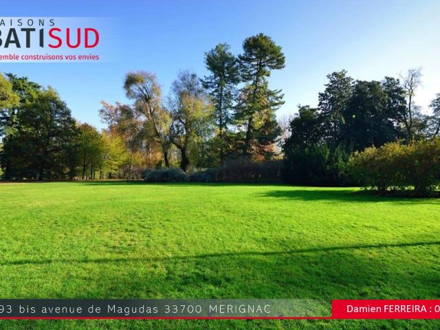 LE TAILLAN MEDOC terrain de 380 m² secteur la Boétie proche de SAINT MEDARD EN JALLES
