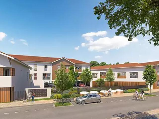 Le Teich 33470 Programme neuf appartement neuf à vendre t3 BBC Pinel