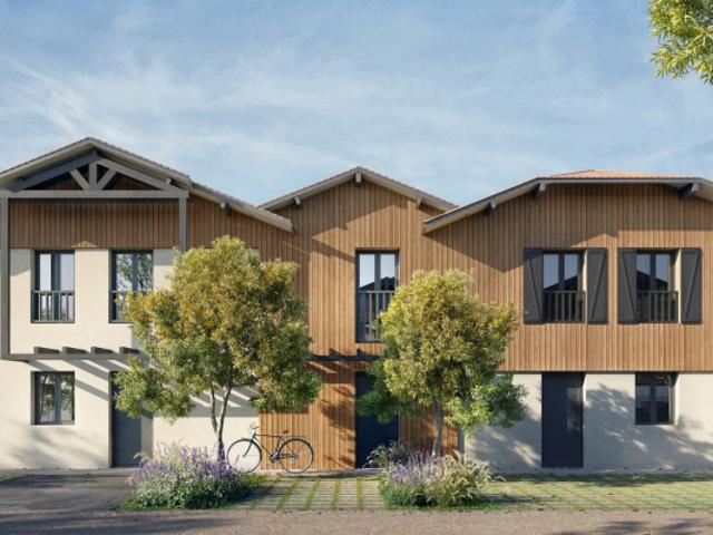 LE TEICH, appartement T3 neuf avec jardin et 2 places de par