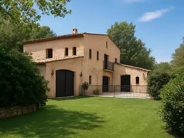 Le Thoronet 83340 Achat / Vente maison 6 pièces t6 piscine jardin